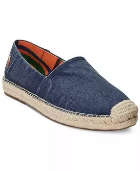 Мужские эспадрильи Cevio Washed Canvas Polo Ralph Lauren, синий
