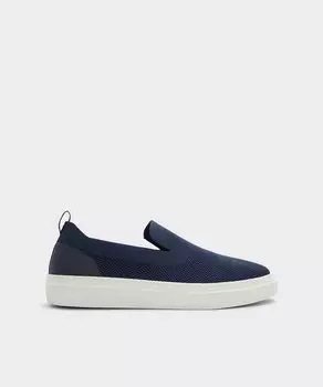 Мужские эспадрильи из синей ткани Aldo, темно-синий
