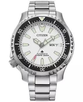Мужские автоматические часы Eco-Drive Promaster Dive с браслетом из нержавеющей стали, 45 мм Citizen