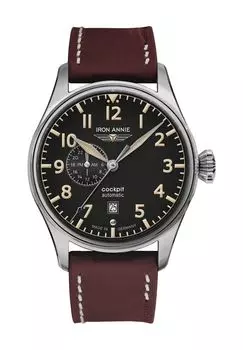 Мужские автоматические часы Flight Control 5168-2 Iron Annie, цвет Silber Braun