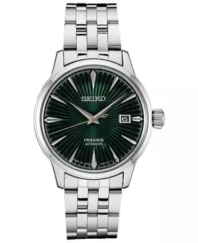 Мужские автоматические часы Presage с браслетом из нержавеющей стали, 40 мм Seiko