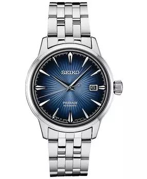 Мужские автоматические часы Presage с браслетом из нержавеющей стали 40,5 мм Seiko