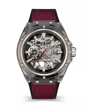 Мужские автоматические часы с мульти-силиконовым и холщовым ремешком, 44 мм Kenneth Cole New York