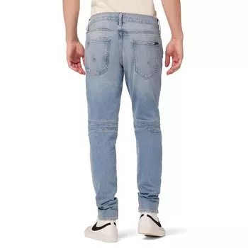 Мужские байкерские легкие потертые узкие джинсы Banks Hudson, цвет Kings