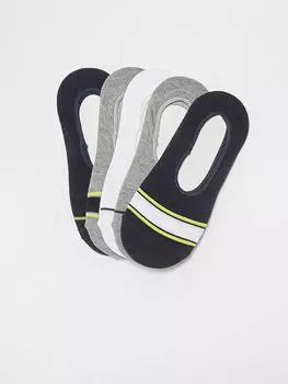 Мужские балетные носки в полоску, 5 шт. LCW Accessories