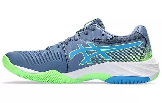 Мужские баллистические тренировочные кроссовки Asics Gel-Netburner, Blue with White Lettering