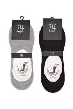 Мужские бамбуковые кроссовки Ballerina, 6 предметов (черный x3-серый-темно-синий-белый) 13173Z033 Мульти Ziya Ayakkab