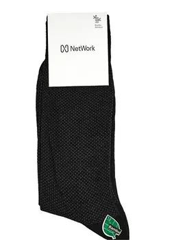 Мужские бамбуковые носки Network, черный