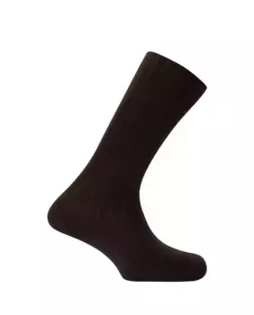 Мужские бамбуковые носки с антидавящей манжетой коричневого цвета Punto Blanco, коричневый