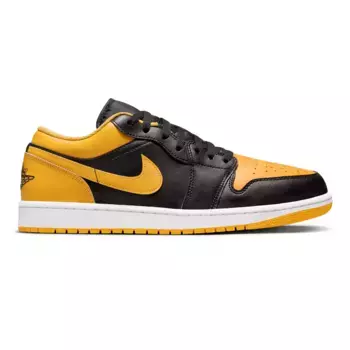Мужские баскетбольные кроссовки Air Jordan 1 Low Jordan, желтый/черный
