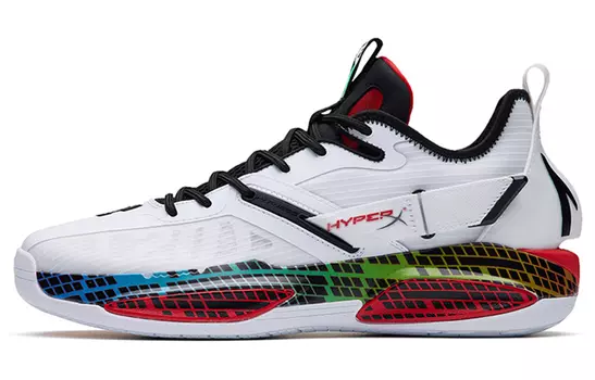 Кроссовки Anta GH3 Basketball, белый/черный/красный