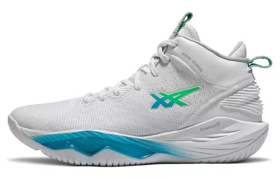 Кроссовки Asics Nova Surge 2, белый/зеленый/синий