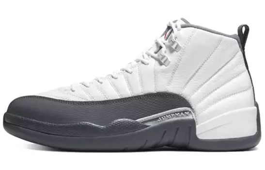 Кроссовки JORDAN 12 Retro White Dark Grey