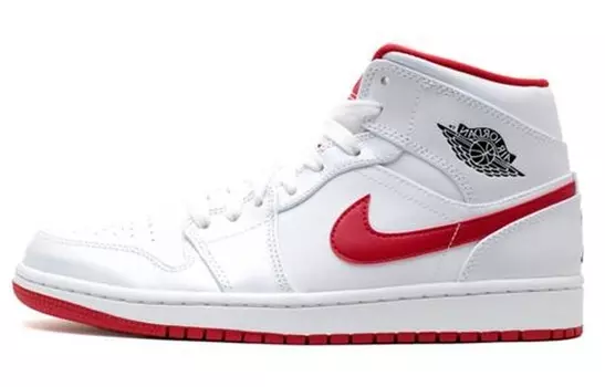 Кроссовки Jordan 1 Retro White Gym Red
