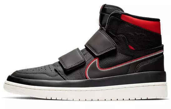 Кроссовки JORDAN 1 Retro High Double Strap Black Gym Red