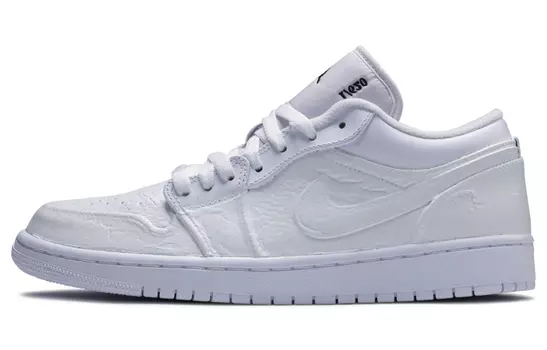 Кроссовки Jordan 1 Low White To Blue JumpmanLA Exclusive