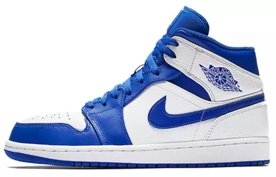 Кроссовки Jordan 1 Mid Hyper Royal
