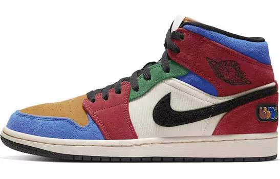 Кроссовки JORDAN 1 Mid Se Fearless Blue The Great