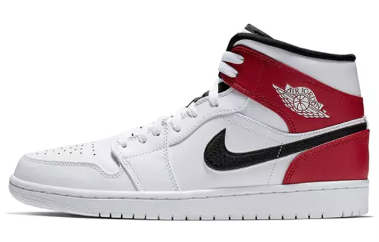 Кроссовки Air Jordan 1 Mid 'White Chicago'