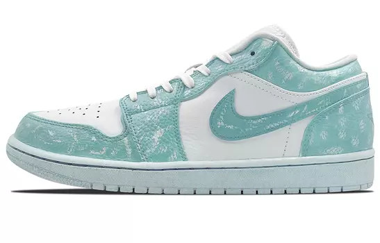 Кроссовки Air Jordan 1 Vintage Basketball Shoes Men Low-Top Green