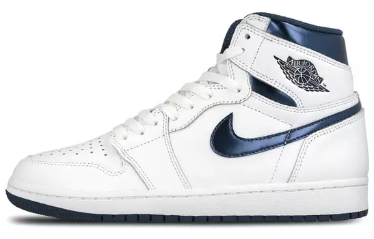 Кроссовки JORDAN 1 Retro Metallic Navy 2016