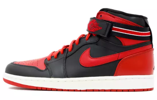 Кроссовки JORDAN 1 Retro High Strap Bred