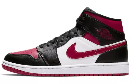Кроссовки Jordan 1 Mid 'Bred Toe'