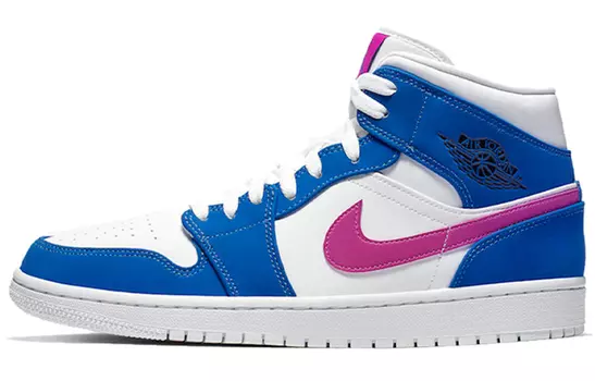 Кроссовки Jordan 1 Mid Hyper Royal Hyper Violet