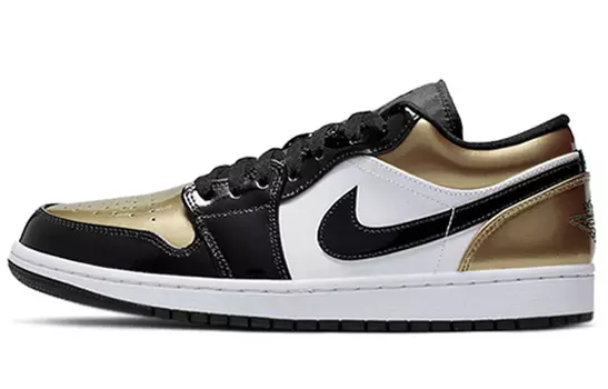 Кроссовки JORDAN 1 Low Gold Toe