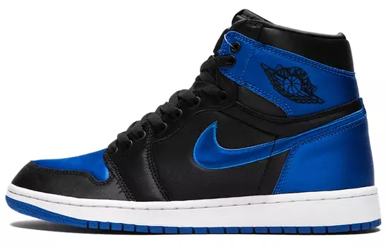 Кроссовки JORDAN 1 Retro High Satin Royal Numbered