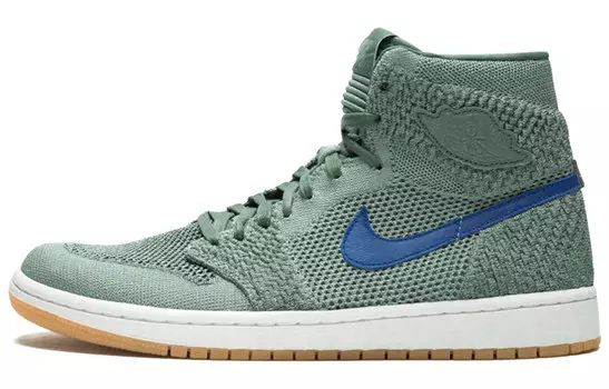 Кроссовки JORDAN 1 Retro High Flyknit Clay Green