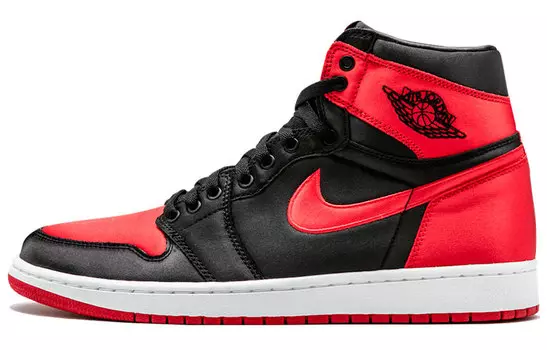 Кроссовки JORDAN 1 Retro High Satin Banned Numbered