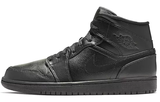 Кроссовки Jordan 1 Mid Black