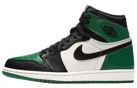 Кроссовки JORDAN 1 Retro High Pine Green