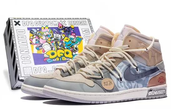 Мужские баскетбольные кроссовки Jordan Air Jordan 1 Vintage, белый