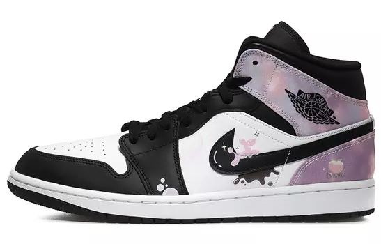 Мужские баскетбольные кроссовки Jordan Air Jordan 1 Vintage, черный