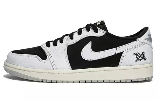 Мужские баскетбольные кроссовки Jordan Air Jordan 1 Vintage, черный, белый и серый