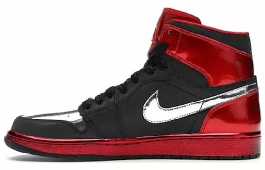 Мужские баскетбольные кроссовки Jordan Air Jordan 1 Vintage, черный/красный