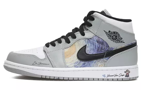 Мужские баскетбольные кроссовки Jordan Air Jordan 1 Vintage, серый