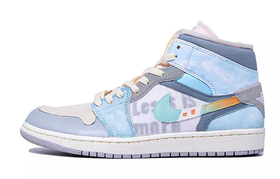Мужские баскетбольные кроссовки Jordan Air Jordan 1 Vintage, светло-серый