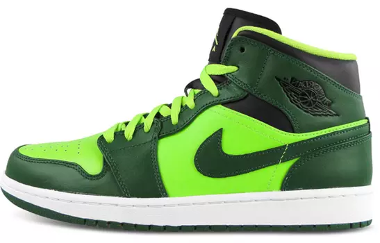 Кроссовки JORDAN 1 Retro Mid Gorge Green