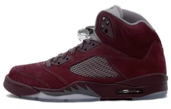 Кроссовки Nike Jordan 5 Retro Burgundy NE-YO Charity Auction