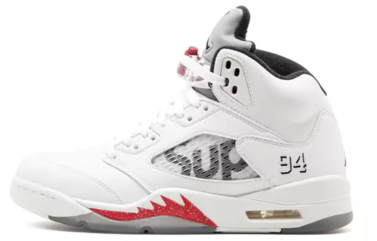 Кроссовки Jordan 5 Retro Supreme White