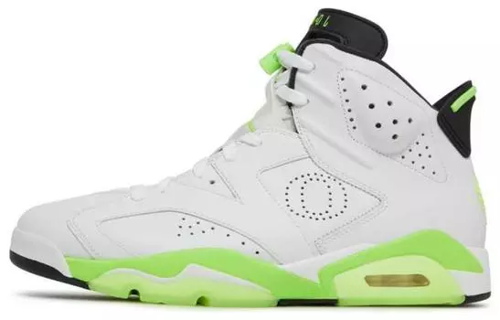Мужские баскетбольные кроссовки Jordan Air Jordan 6, белый/зеленый