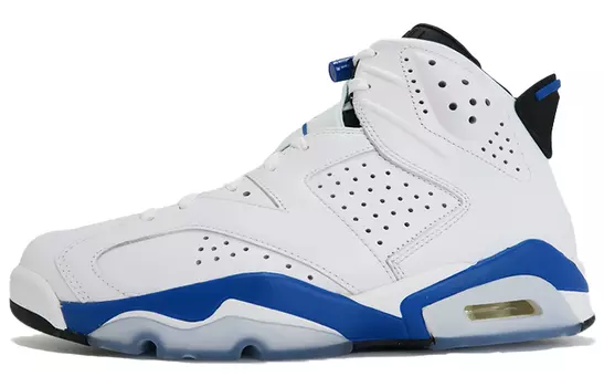 Кроссовки JORDAN 6 Retro Sport Blue 2014