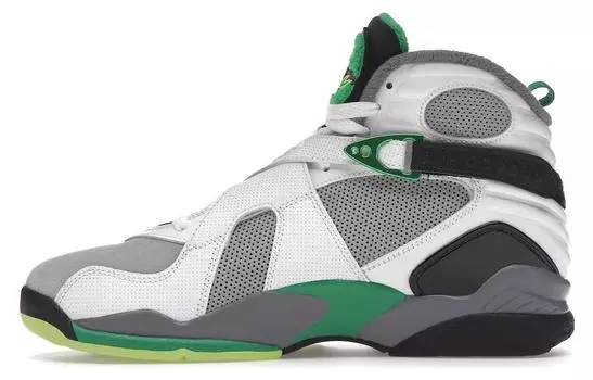 Мужские баскетбольные кроссовки Jordan Air Jordan 8, белый/зеленый