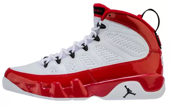 Кроссовки JORDAN 9 Retro White Gym Red
