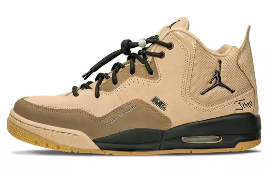 Кроссовки JORDAN Courtside 23 Vintage Basketball Shoes Men Mid-Top Wheat/Brown