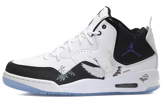 Кроссовки JORDAN Courtside 23 Vintage Basketball Shoes Men Mid-Top Black White