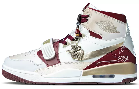 Мужские баскетбольные кроссовки Jordan Legacy 312 Vintage, Dark Red